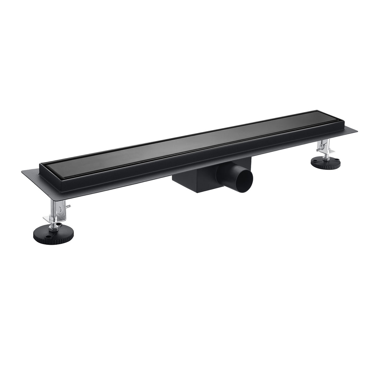 Canaleta de ducha negro italiana para alicatar (embaldosar)