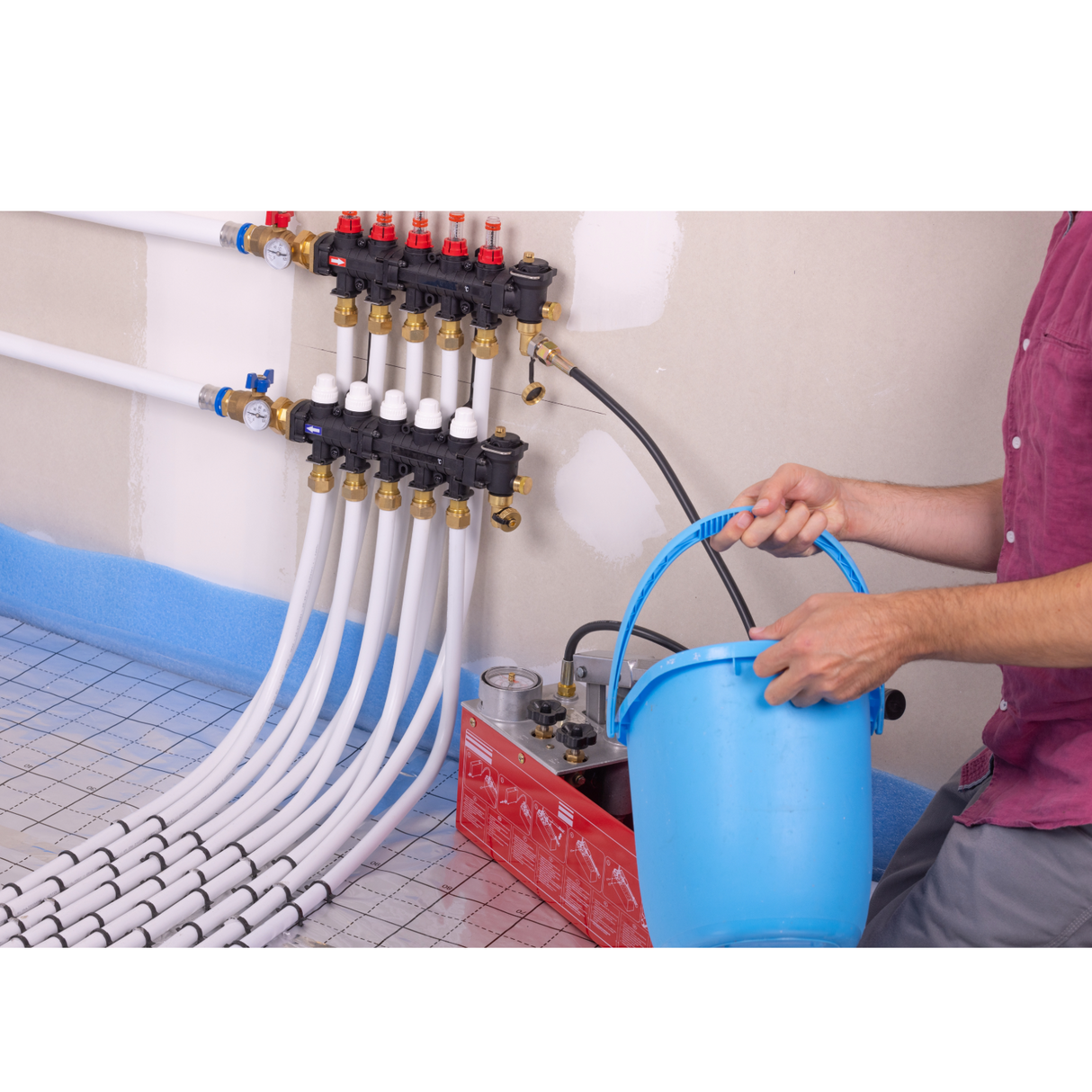 Bomba de prueba de presión hidráulica