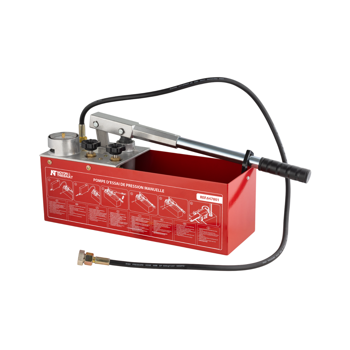 Bomba de prueba de presión de agua