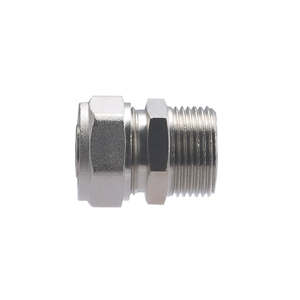 racor multicapa a compresion macho diametro 20 3/4 vista lateral