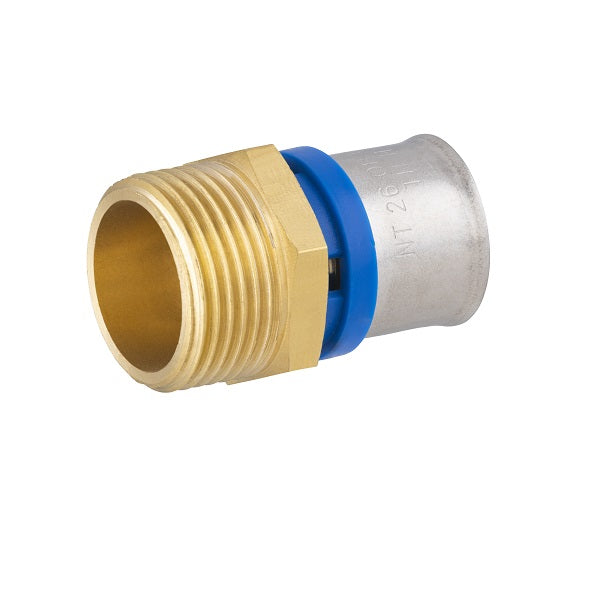 racor multicapa macho a prensar diametro 26