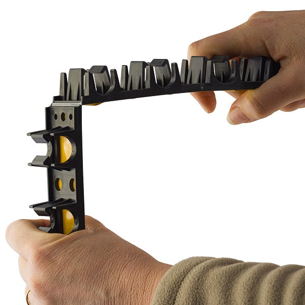 Rail de montaje para suelo radiante