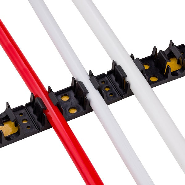 Rail de montaje para suelo radiante