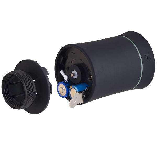 Cabezal de radiador termostático conectado negro descomposición