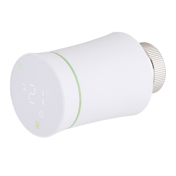 Válvula de radiador conectado blanco