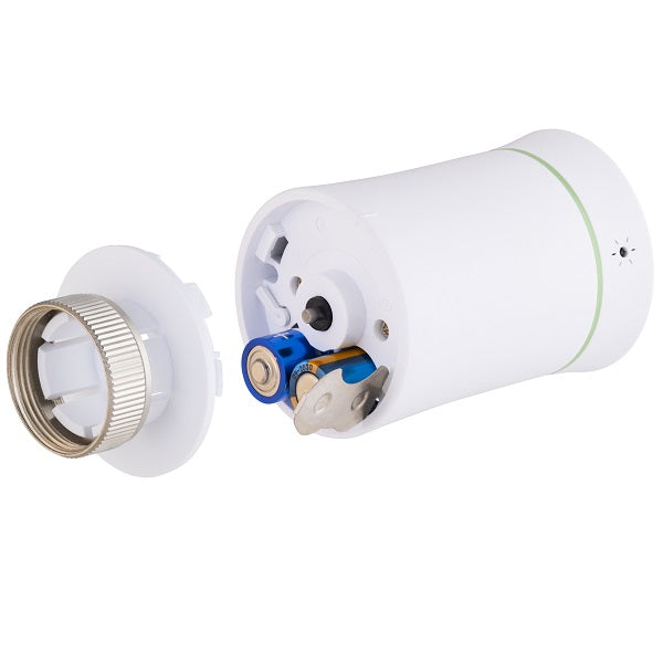 Válvula de radiador conectado blanco descomposición