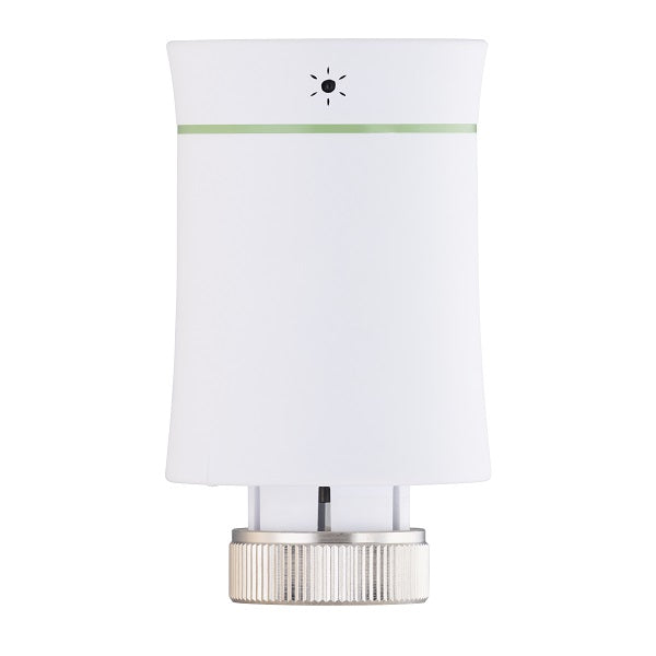 Cabezal de radiador termostático conectado blanco