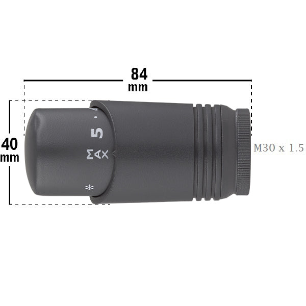 Cabezal termostático radiador