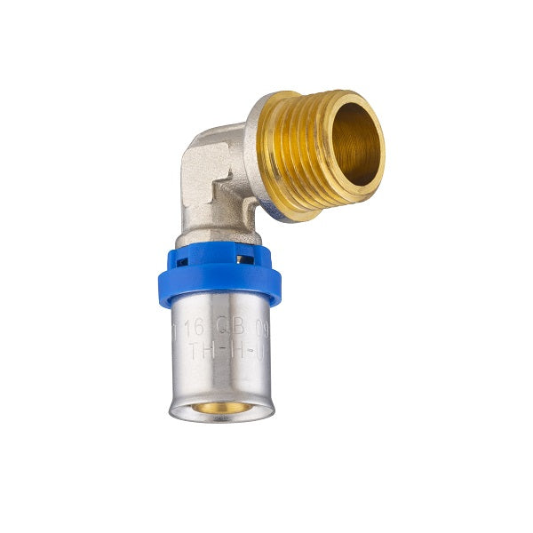 Codo macho multicapa 1/2