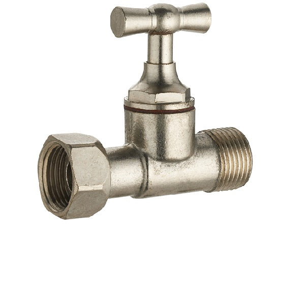 Válvula de cierre WC recta con válvula