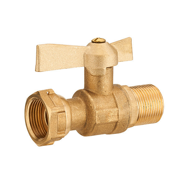 Válvula de esfera Macho 3/4" - Hembra tuerca loca 3/4"