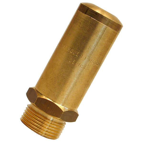 Anti golpes de ariete macho con resorte