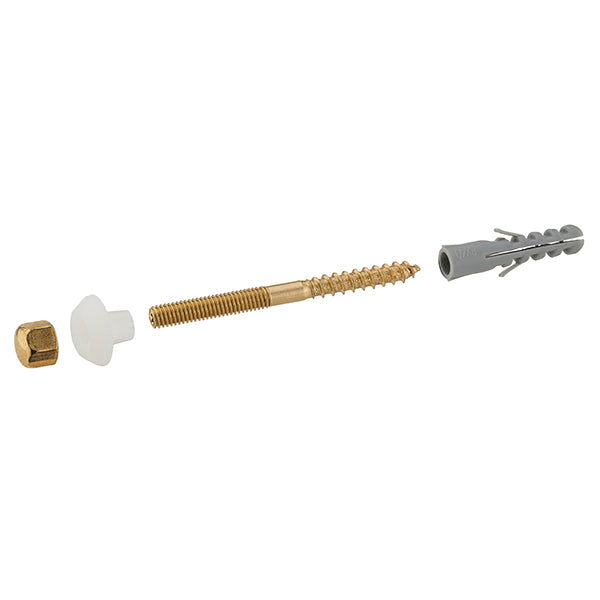 Fijaciones inodoro con pasadores y tacos x2