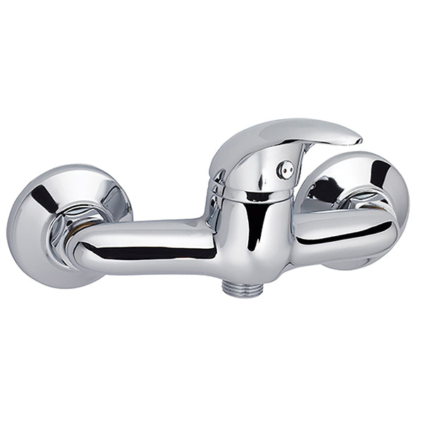 Este monomando de ducha SIESTA armonizara su ducha mediante su acabado cromado