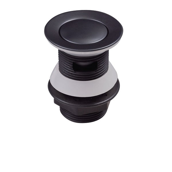 Válvula desague lavabo clic clac negra
