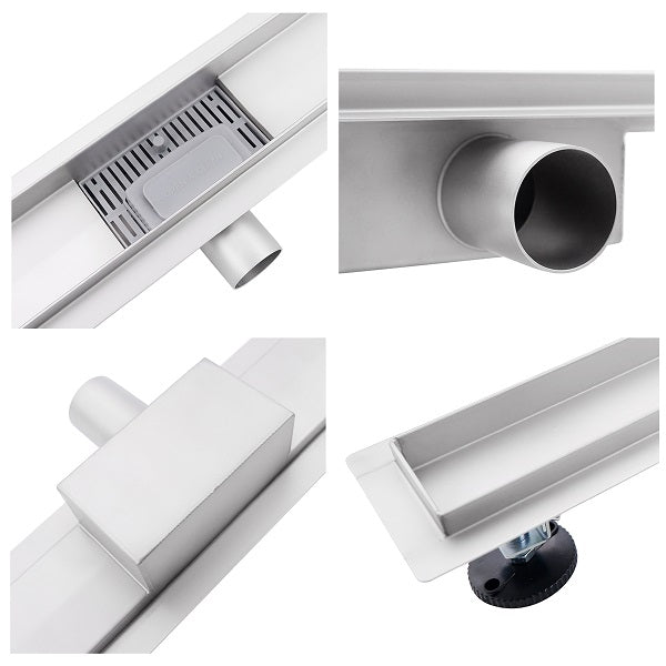 Canaleta de ducha Italiana con rejilla