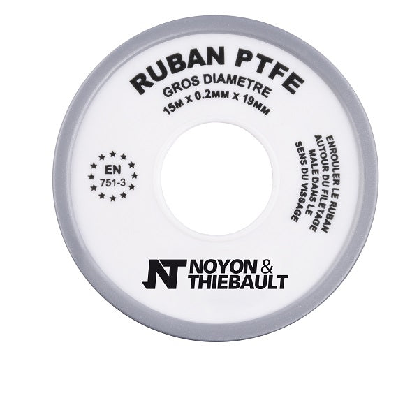 Cinta de teflón para gran diámetro