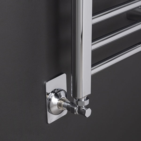 WaterOut - Detentor para radiador imagen instalado en secador de toalla