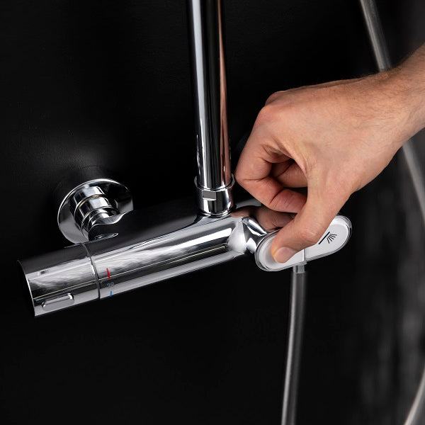 Conjunto de ducha termostático SWITCHEA cromada