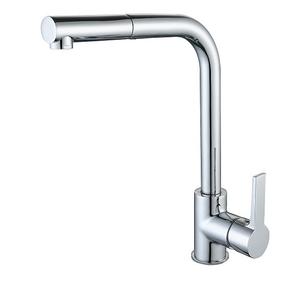 Grifo de cocina alto y caño extraíble GANGE cromado