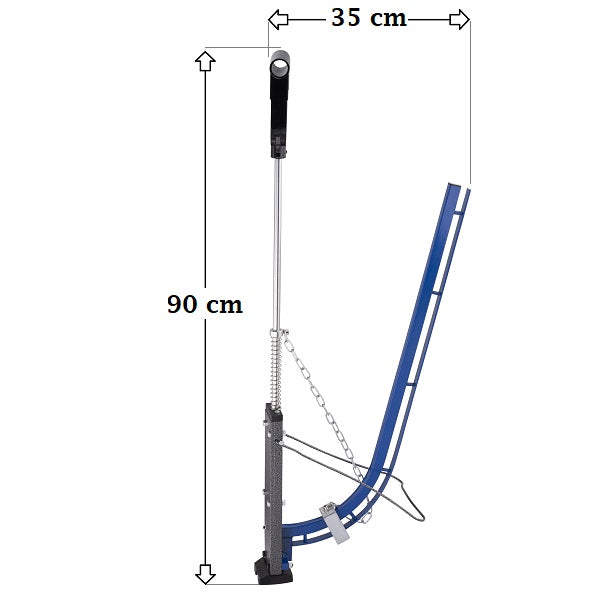 Grapadora para suelo radiante