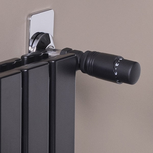 Válvula termostática para radiador DECO NEGRO instalación
