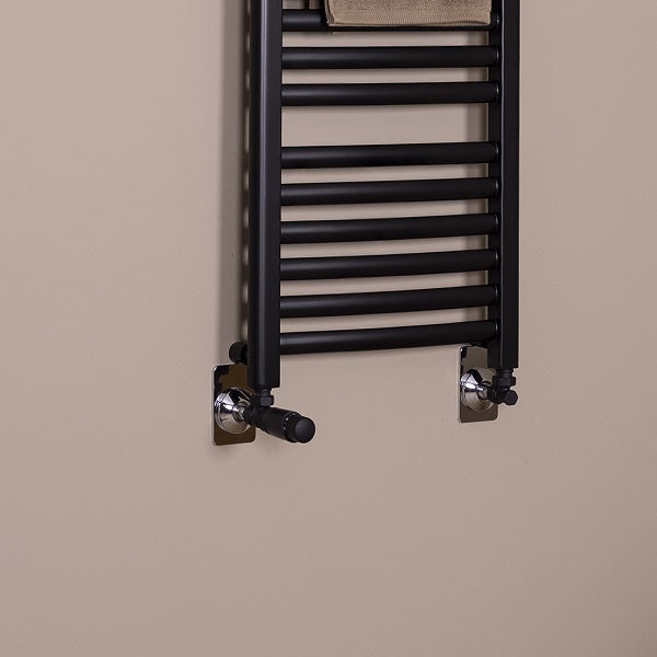 Válvula termostática para radiador DECO NEGRO instalación