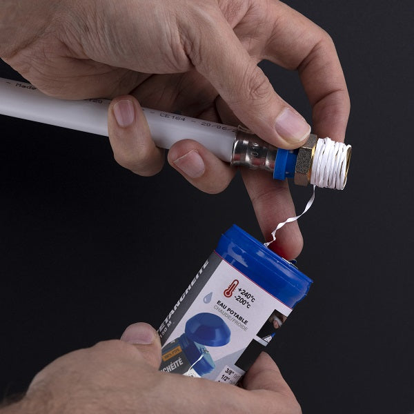 Bote con hilo de teflón