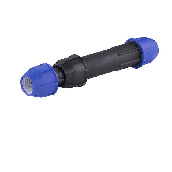 Luva de reparo telescópica para tubo PE