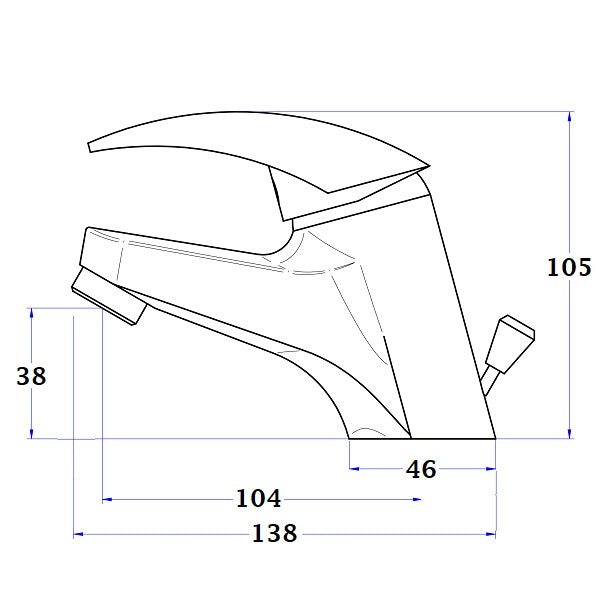 Grifo lavabo monomando KEA