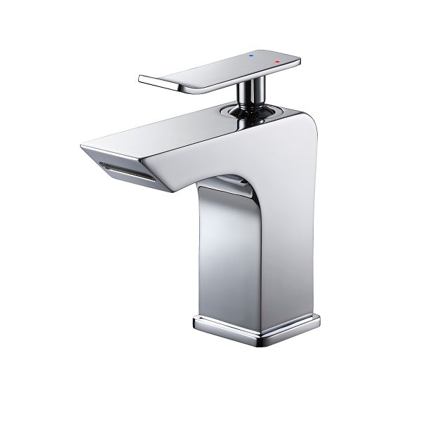 Grifo de lavabo cromado