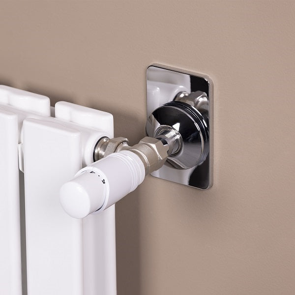 Placa salida de pared universal para calefacción