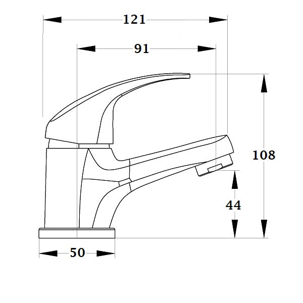 Grifo lavabo monomando SIESTA