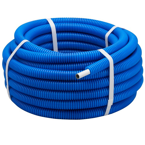 Rollo multicapa corrugado azul