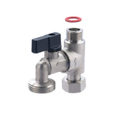 Candeeiro de parede com perfuração e torneira de 1/4 de volta