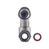 Candeeiro de parede com perfuração e torneira de 1/4 de volta