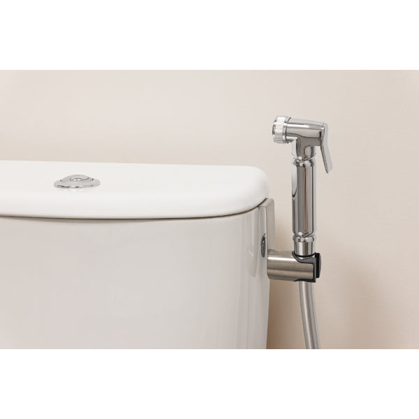 Soporte ducha de mano para colgar en el depósito wc