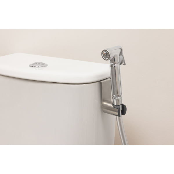 Soporte ducha de mano para colgar en el depósito wc