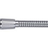 Latiguillo inox doble grapa cromado