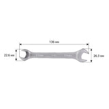 Llave fija de doble boca 12x13 mm