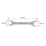 Llave fija de doble boca 22x23 mm
