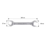 Llave fija de doble boca 30x32 mm
