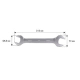 Llave fija de doble boca 34x36 mm