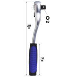 Llave de carraca reversible