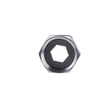 Par de racores sanitarios rectos con tuerca giratoria