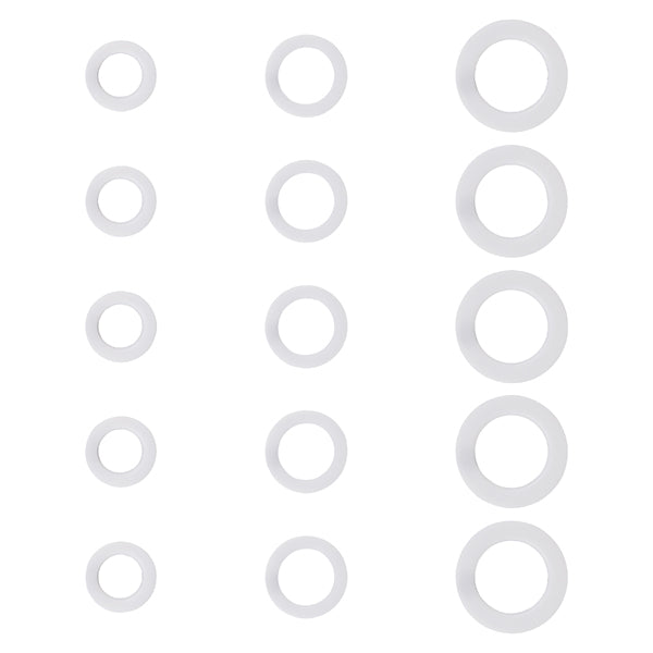 Surtido de 15 juntas de PTFE