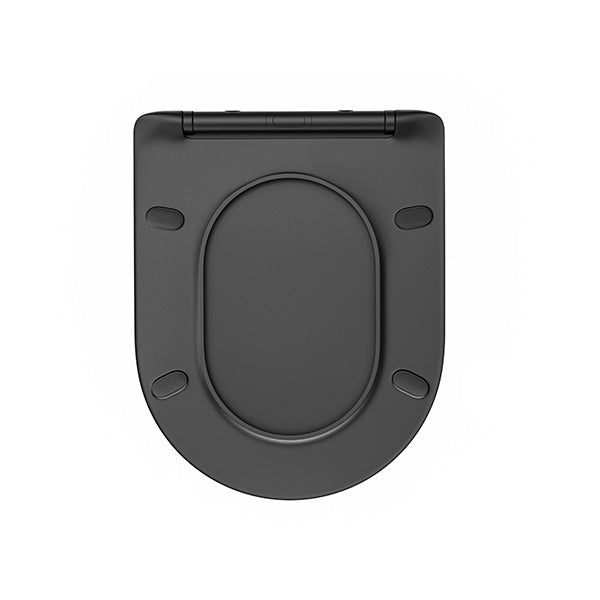 Tapa WC termoestable negra ultrafina
