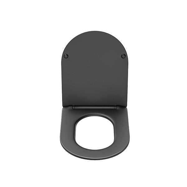 Tapa WC termoestable negra ultrafina