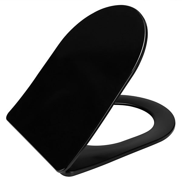 Tapa WC termoestable negra ultrafina