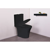 Tapa WC termoestable negra ultrafina